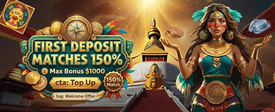 100% Welcome Match Bonus